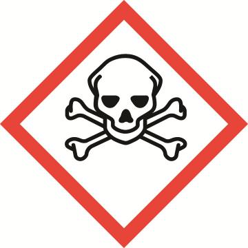 1 klassificering enligt förordning (EG) 1272/2008 [CLP] klasser och kategorier av Hänvisningar på faror faror Brandfarliga vätskor, H225 Kategori 2 Akut toxicitet, Kategori 3, H301 oral Akut