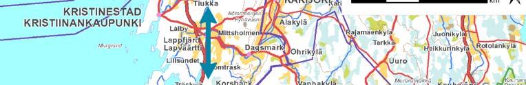 Då samlas 3 000 7 000 flyttande individer i Sydösterbotten (Nousiainen 2008).
