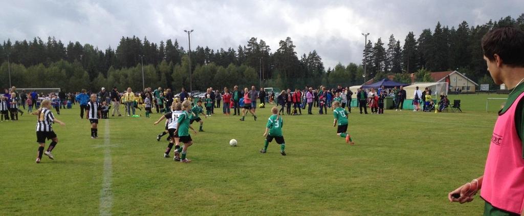 o Claes Ekmans MinnesCup 31aug, lockade 16 lag från närliggande kommuner till en heldag på Storåvallen. Pojkar och flickor i åldrarna 6-8år spelade inför stor publik av släkt och vänner.