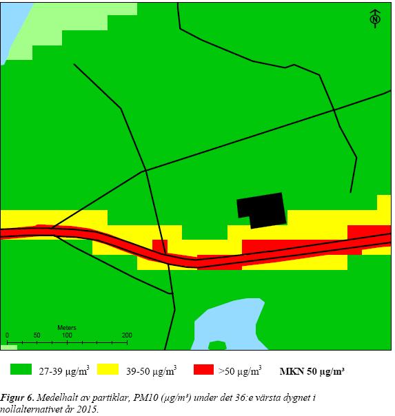 NACKA KOMMUN Detaljplan för påfartsramp till väg 222 i Björknäs, Boo Planenheten Okt 2010, rev. jan 2011 MILJÖREDOVISNING utbyggnadsalternativet vilket är ca 5 % lägre haltnivå jämfört med i nuläget.