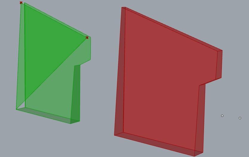 Då en färdig 3D modell av bron redan fanns i Tekla Structures valdes det istället att försöka importera denna till Grasshopper med hjälp av verktygen i Grasshopper-Tekla live link istället, dessa