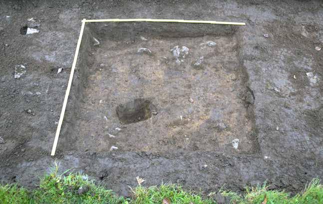 Fig 3. Grävenhet 296, foto mot väst.