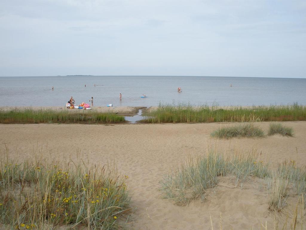 Badvattenprofil Storsands badstrand Nykarleby Storsand badstrand 11.