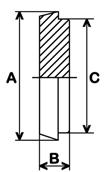 10 38 18 28 1/8" 0360-DIN010 15 44 18 34 1/8" 0360-DIN015 20 54 20 44 1/6" 0360-DIN020 25 63 21 52 1/6" 0360-DIN025 32 70 21 58 1/6" 0360-DIN032 40 78 21 65 1/6" 0360-DIN040 50 92 22 78 1/6"