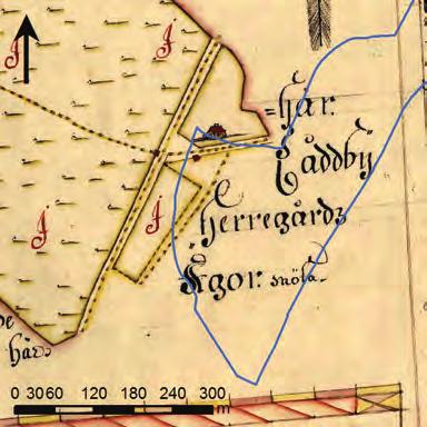 Arkivstudien visade att torpet Löten (KM7) existerar från åtminstone 1670-talet och till synes kontinuerligt fram till 1932, då sista familjen flyttar ut (Kvillinge kyrkoarkiv. HFL.