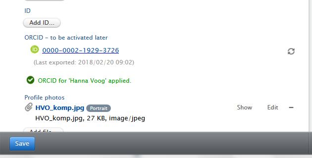 3. I nästa steg måste du återigen bekräfta kopplingen mellan din LUidentitet och ORCID genom att klicka Authorize 4.