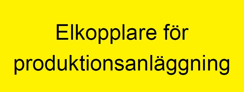 elmätaren och vid elkopplaren för elproduktionen.