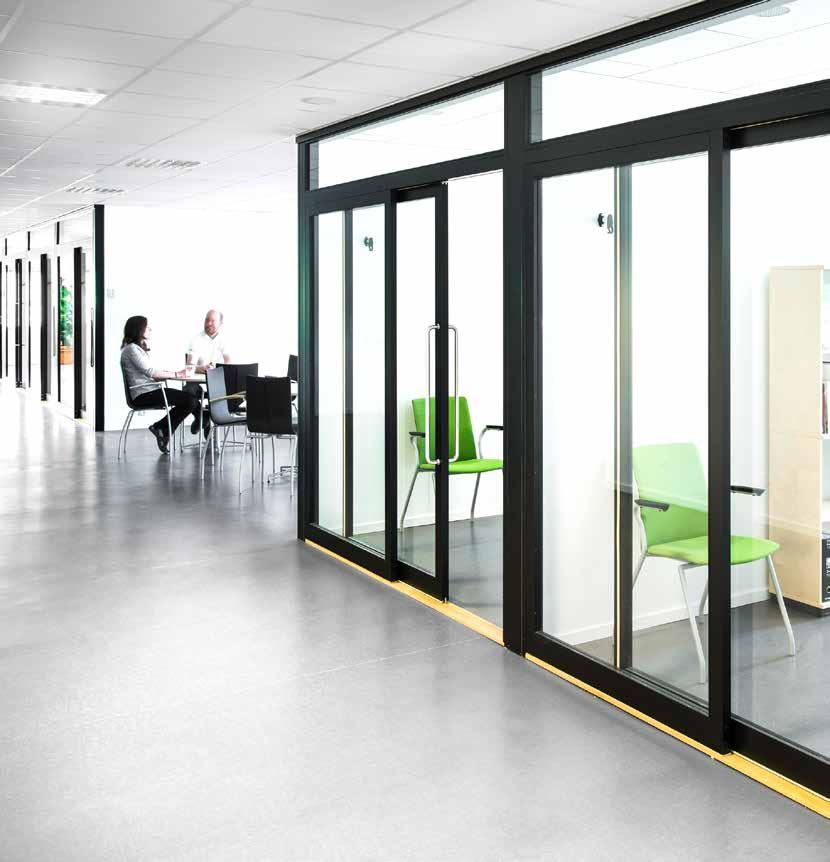 INSPIRATION & IDÉ En modulär skjutdörr när du har krav på ljud och design.