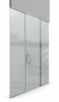 PRODUKTFAKTA FLEX SLIDEDOOR -G PRODUKT BESKRIVNING FLEX SLIDEDOOR GLASS med rörlig del av glas passar till FLEX GLASSLINE.