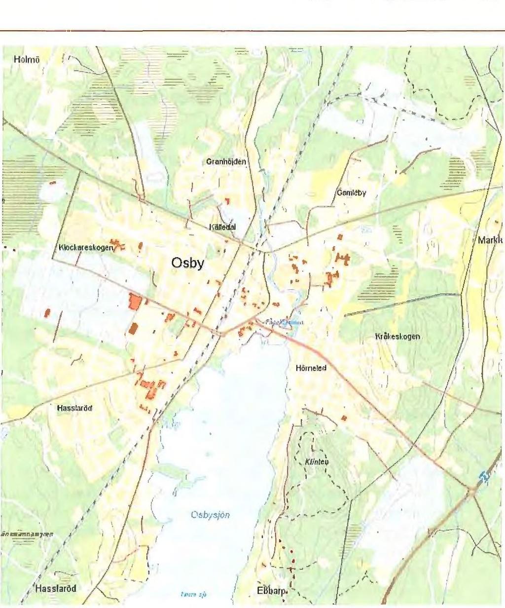möjligheter för företagare att etablera sig. Däremot finns det få områden där företag direkt kan uppföra en byggnad på, men det finns generellt s t gott om utrymme för företagarna att etablera sig på.