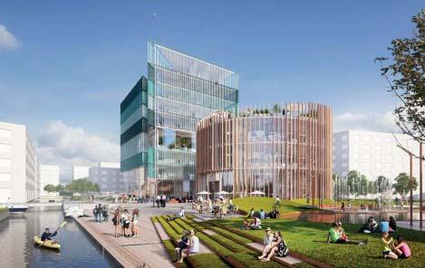 Dels genom att skapa nya stadsdelar som möter framtidens krav på livskvalitet och hållbarhet.