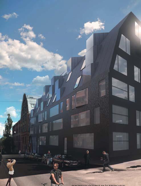 Markanvisningstävling för kvarteretgarvaren fem förslagen visar på olika sätt hur de förhåller sig till staden som helhet och och kulturhistoriskt värdefulla Industrilandskapet.