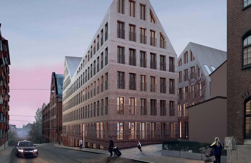 Markanvisningstävling för kvarteret Garvaren Dagen som börjar Förslagsställare: Conlega i samarbete med Marge arkitekter Ett förslag som presenterar en tydlig analys av befintlig stadsstruktur där
