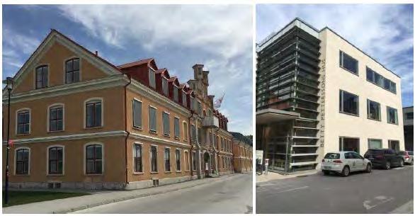 Regionstyrelseförvaltningen Tjänsteskrivelse Region Gotland Ärende RS 2018/243 Fastigheten Visby Kasernen 2 Den aktuella fastigheten utgörs av två separata men sammanbyggda huskroppar uppförda 1875,