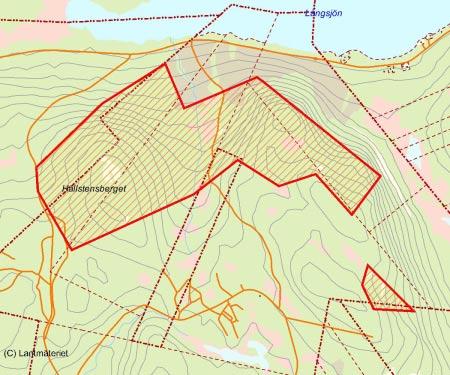Länsstyrelsens bedömning Området är ca 5 km långt och på sina ställen mer än 1 km brett. Sammanhängande skogar av denna storlek är ovanligt för trakten.