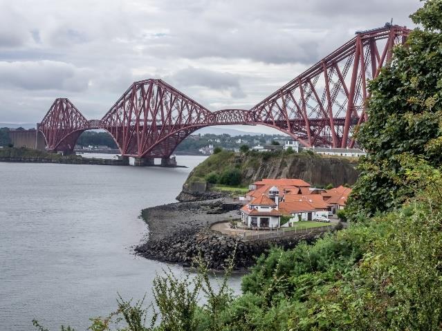 Fife Coastal Path, North Queensferry Newport-on-Tay, 7 nätter 2 Dag 1 Ankomst till Skottland och North Queensferry Efter ankomst till Skottland tar du dig på egen hand till North Queensferry, en by