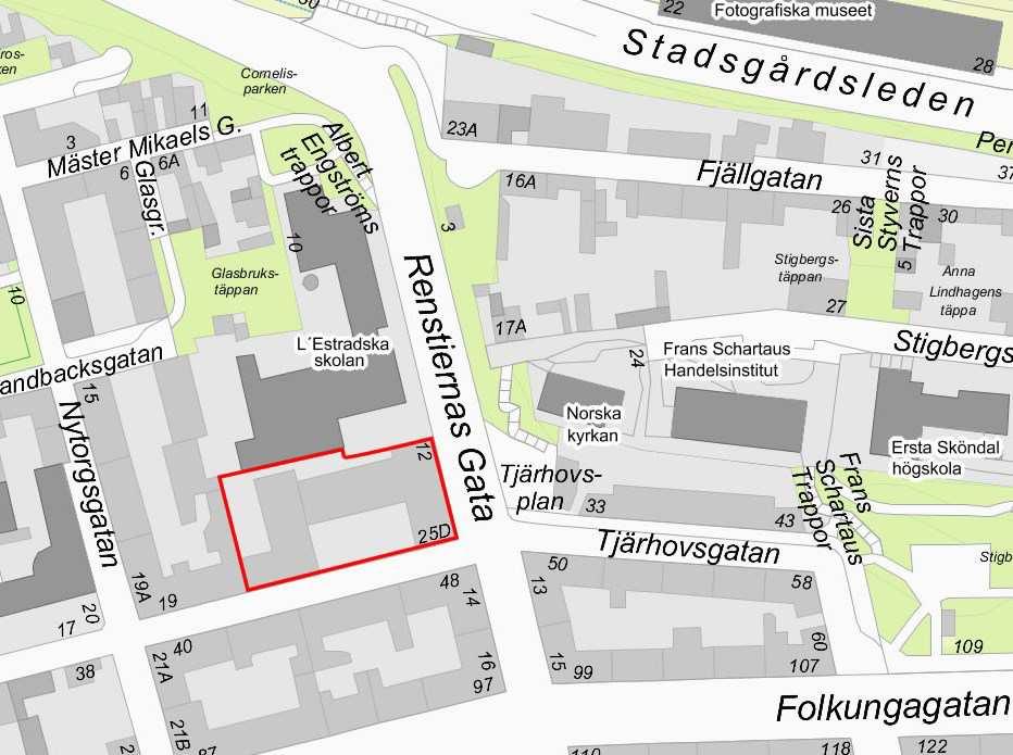 Stadsbyggnadskontoret Samrådshandling Planavdelningen Dnr 2014 08069 Elena Kakavandi 2016-05-03 Telefon 08-508 272 58 Sida 1 (27) Planbeskrivning Detaljplan för Sandbacken Mindre 38, 39 och s:44 i