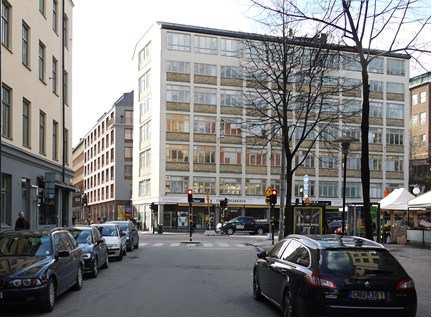 Sida 21 (27) Vy från östra delen av Tjärhovsgatan med föreslagna förändringar.