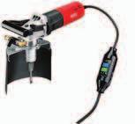 375 Max polerrondell Ø 130 mm 1750/min 1600 Watt 1040 Watt 5,1 kg 1 bygelhandtag (258.639) 1 nyckel SW 17 (106.