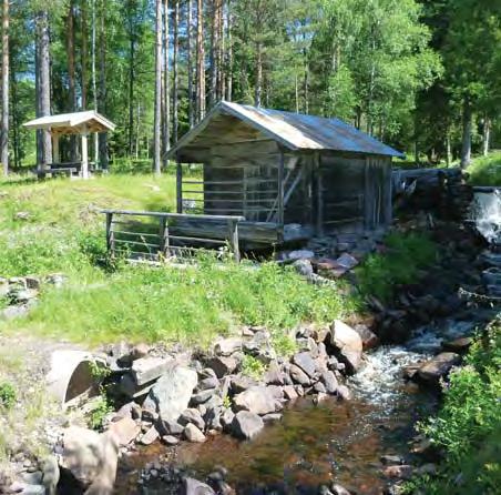 13 Skvaltkvarn belägen vid Oforsvallabäcken intill