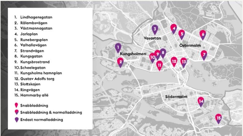 Sida 3 (9) Förvaltningarna för i dagsläget diskussioner med fyra aktörer som är intresserade av att sätta upp publika laddare på gatumark. Ärendets beredning.