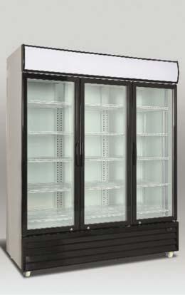 djup x höjd 484x480x14 90x545x1561 10x50x1561 161x545x1561 Nettokapacitet liter 8 800 1000 1500 Driftstemperatur C +4.