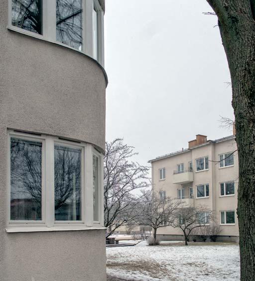 Ta hand om modernismens bebyggelse PRODUKTER HUS HÖR HEMMA I SIN URSPRUNGSTID Ett hus har sina rötter i sin ursprungstid, som avspeglas i materialval och i utformningen av allt från själva huskroppen