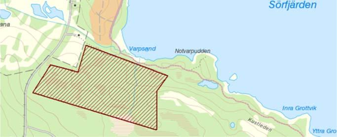 LIS-områden vid havskusten Norra och