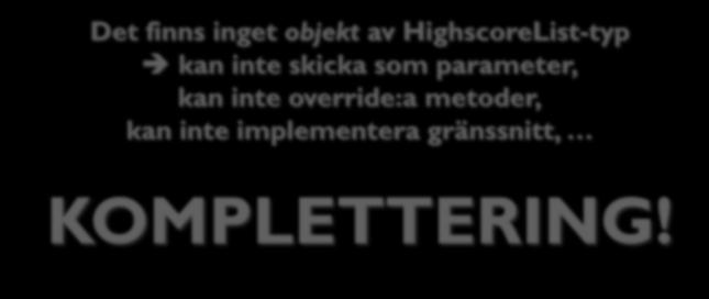 skicka som parameter, kan