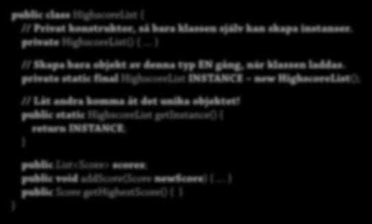 Exempel:
