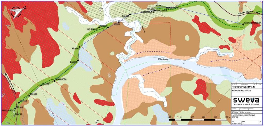 2017-05-15 Sida 2 av 7 GEOLOGISKA OCH HYDROGEOLOGISKA FÖRHÅLLANDEN Delar av Västerbotten har under 2015-2016 karterats, och en ny uppdaterad jordartskarta publicerades på SGU s hemsida i november,