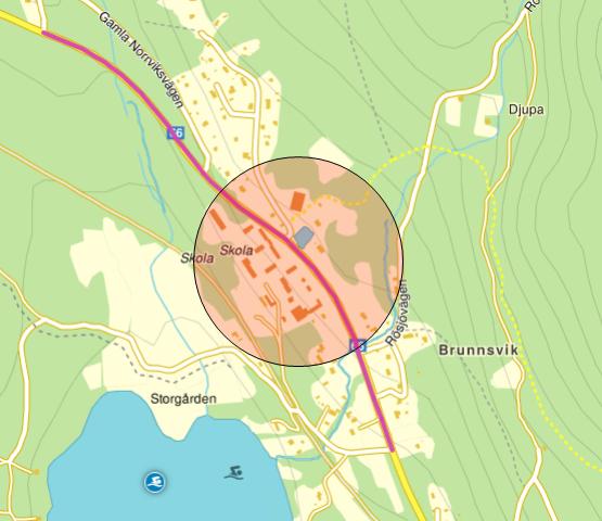 1 INLEDNING Briab Brand & Riskingenjörerna har på uppdrag av Proak Brandkonsult AB att utreda den riskbild som är förknippad med ett planområde omfattande fastigheterna Brunnsvik 1:68 och 3:27 med