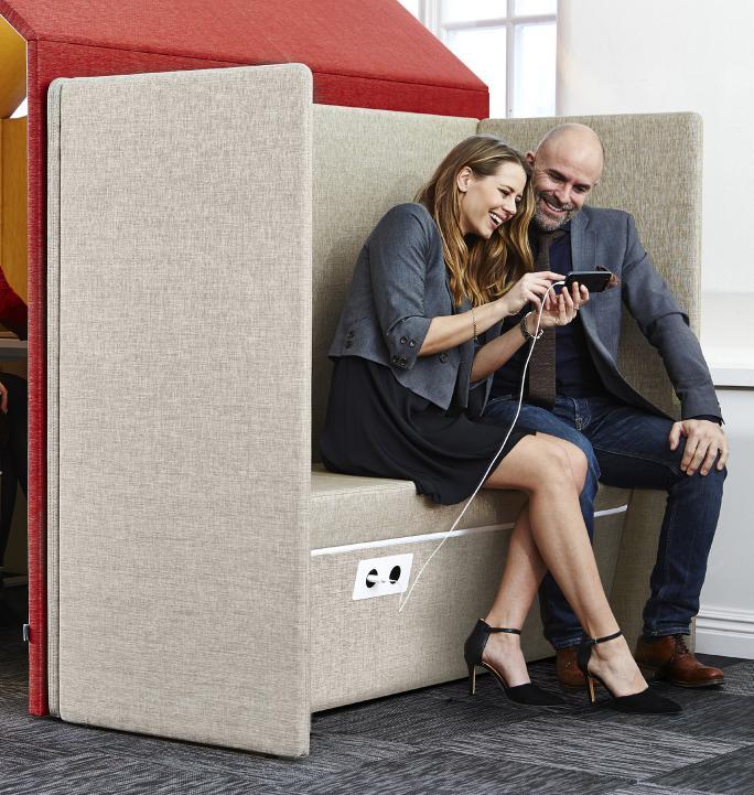 SOFA SOUND BOOTH SOFA SOUND BOOTH Sofa Sound Booth 647100 Se tyger/prisklasser sid 10-11.