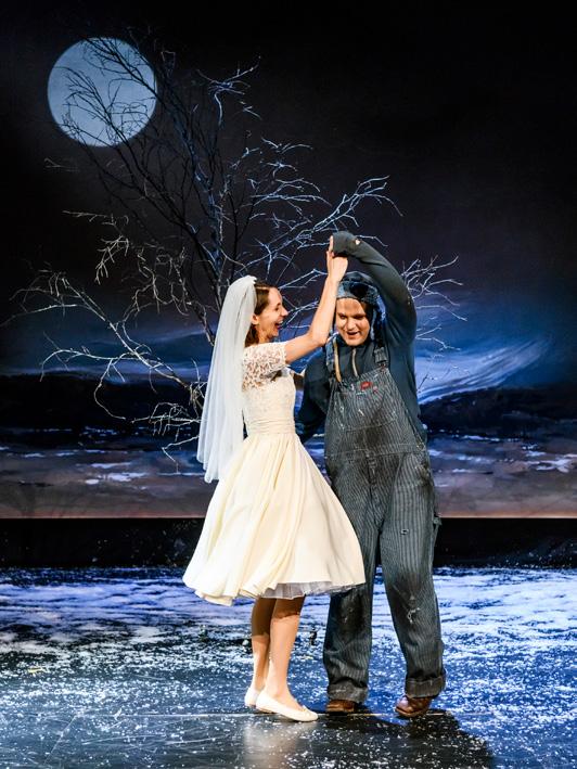 Efterarbete Genom att samtala om en scenkonstupplevelse tränar eleverna på att analysera konstnärligt och dramatiskt innehåll, som föreställningens budskap, pjäsens dramaturgi, olika tekniska