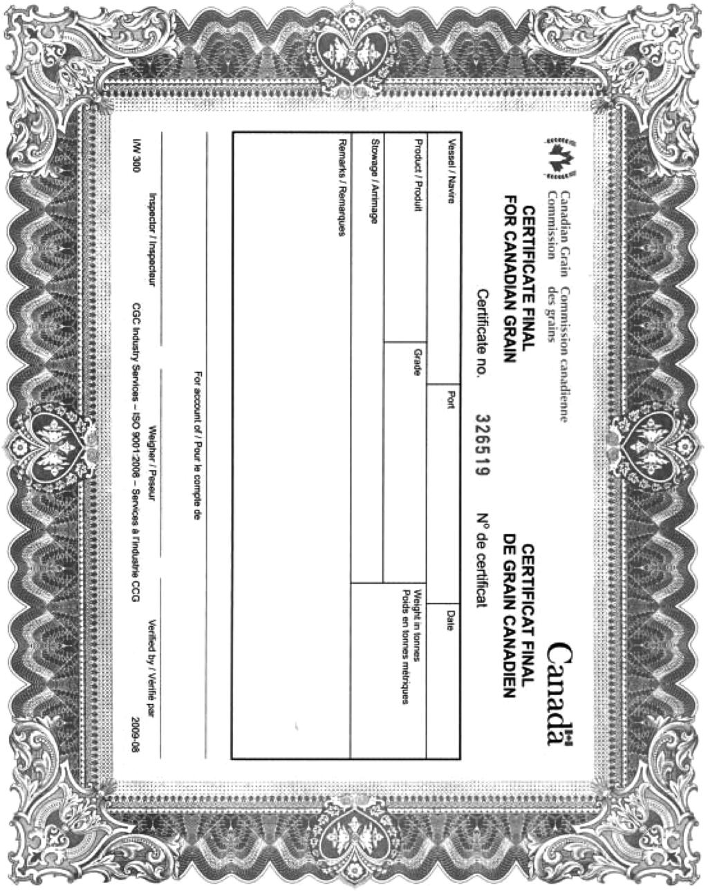 Import- och exportföreskrifter/jordbruksverkets licensområde m.m. nr 1234/2007 vad avser importtullarna inom spannmålssektorn [1545 A] 7