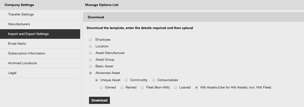 3.1.3 Fält för icke-sap-kontrollerat inköpspris/månatligt fleetpris finns tillgängligt för Hilti-inventarier (där Hilti integrationstjänster finns tillgängliga) Vi har gjort förändringar för att