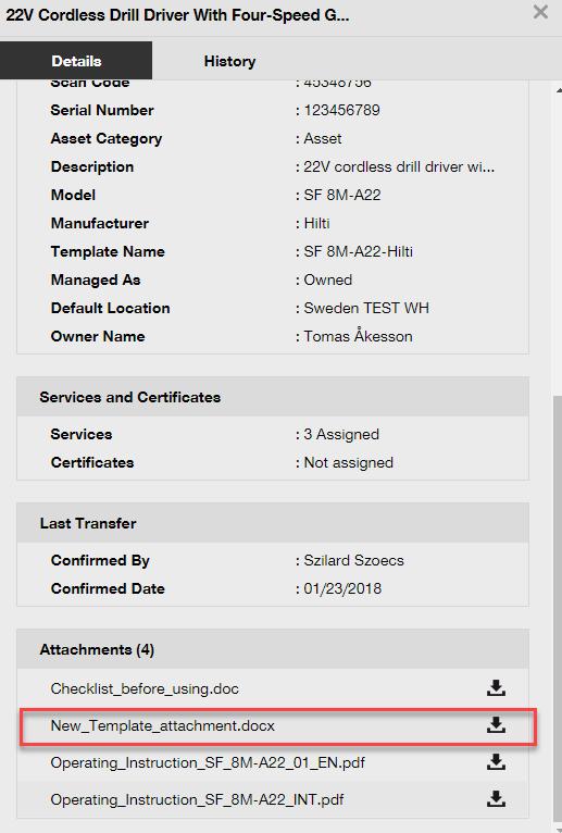 3.2.1 Redigera planerade/slutförd Service samt lägg till historik Från och med nu kan du enkelt redigera historiken för slutförda Servicar.