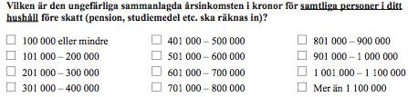 7. Bilagor Bilaga 1. Oberoende variabel Föreningar Bilaga 2.