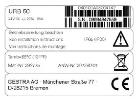 I elskåpet: Montera in visarinstrument Mått URB 50 147 107 6 5 136 52 4 96 Fig. 4 Fig. 3 7 Fig.