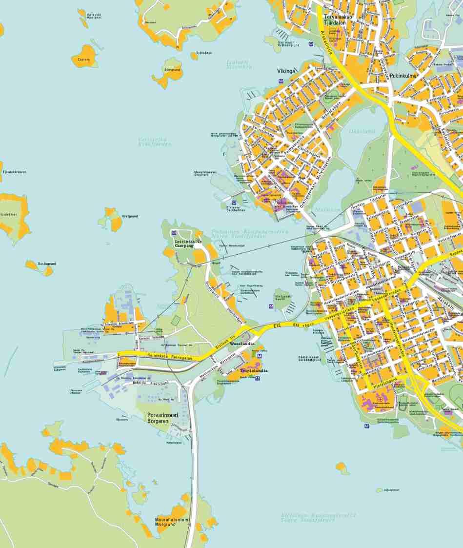Vetokannas Dragnäsbäc Klemett Klemets LINJA LINJE 13 13 Palosaari Brändö Vaasan yliopisto Vasa universitet Vöyrinkaupunki