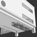 Praktiska lösningar för sladdar, flyttbara hyllor, ventilationshål och