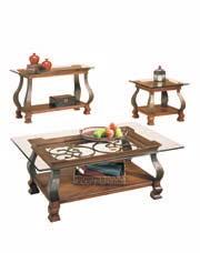 Avställningsbord 127x51x76cm 233803 ARISTOCRAT Soffbord