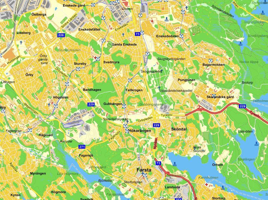 Uppdragsnr: 10246877 3 (8) 1 Bakgrund Stockholms kommun planerar att anlägga fotbollsplaner på Gubbängsfältet, se Figur 1-1 och Figur 1-2.