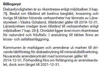 Vad står