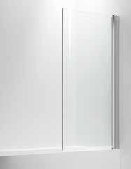 öppningsbara dörrar, grepp och profiler i blank aluminium, höjd 2000 mm.