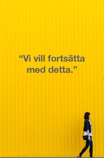 Erfarenheter Verksamheterna är övervägande positiva att fortsätta använda videomöten. Allt eftersom tiden gått har det blivit betydligt tydligare hur de bäst genomför möten.