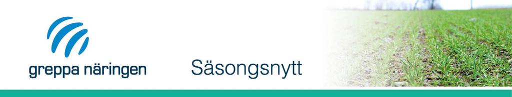 Till hemsidan Prenumerera Östergötland/Södermanland/Örebro, vecka 19-20 2015 Kväveupptaget har tagit fart Tredje mätningen i nollrutorna i Östergötland, Södermanland och Örebro län den 8 och 11 maj