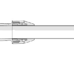 Diameter 20-50 mm (PF-serien) (ALTERNATIVT: LOA) 360 CCW 6 MÖRJ 7 FÖR IN Ø20