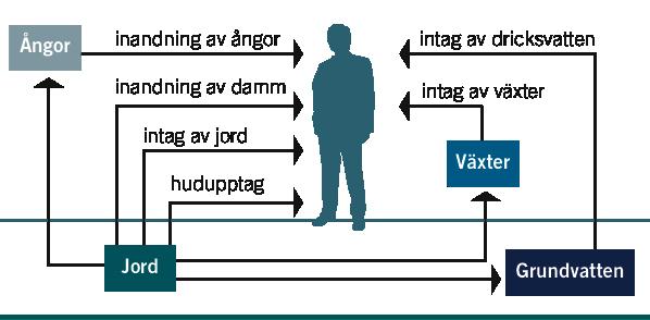 Naturvårdsverket har tagit fram två olika riktvärden som varierar beroende på vilken typ av markanvändning som förekommer eller förväntas förekomma i området.