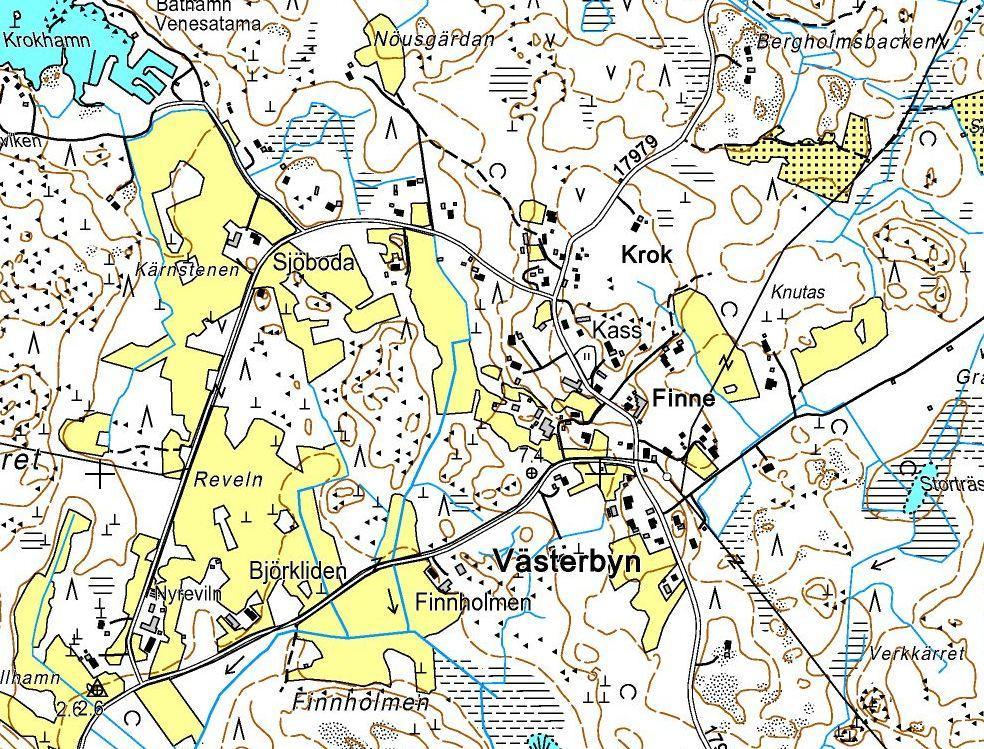 Bild 2. Utredningsområdet Lantmäteriverket. 4.